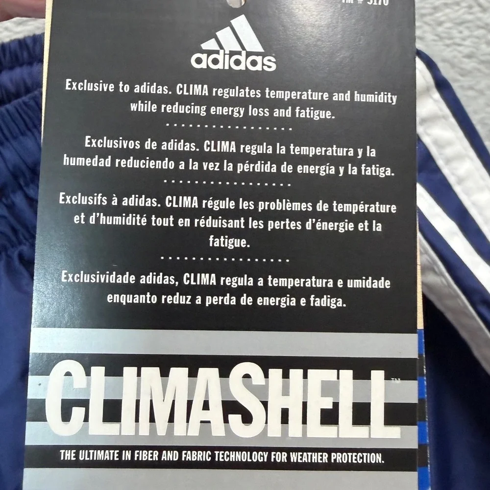 Vintage Adidas Track Pants Mens XL 31X32 Blue USA 2000 Olympic ClimaShell New
